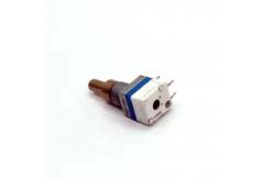 China Brass 250VAC Rotary Switch Potentiometer Volume Knob 8mm For Speaker supplier