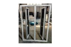 China PVC Tilt And Turn Double Glazed Casement Impact Windows Hurricane Proof supplier