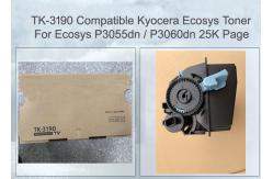 China 25000 Pages Kyocera ECOSYS Toner P3060dn / P3055dn Printers Toner Cartridge TK3190 supplier