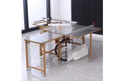 China ZDS Foldable Lightweight Precision Sliding Table Saw With Cart supplier