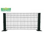 Square Post 50*150mm No Climb Security Fence For Public Ground for sale