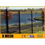 Weld Panels Anti Climb Mesh Fence Pvc Powder Spray Coated For Commercial Building for sale
