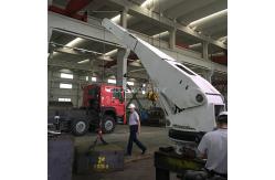 China Mini 1t 4m Telescopic Boom Marine Cranes Remote Control Yacht Duty High Efficiency supplier