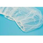 Anti Dust Disposable Nylon Honeycomb Hairnet With Latex Free Elastic rubber