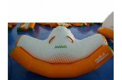 China Commercial Grade 2 Seats Inflatable Water Totter / Inflatable Water Games For Pool supplier