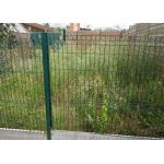RAL6005 5.5mm V Mesh Security Fencing Galvanized Metal Fence for sale