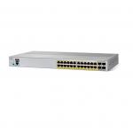 Cisco Catalyst 24 port Gigabit Ethernet Network PoE switch WS-C2960L-24PQ-LL with 4x10G SFP+ for sale