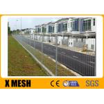 PVC Coated Or Galvanized Rolltop Weld BRC Fencing Mesh Panel 2.4m High for sale