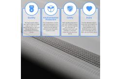 China Korean Style Zebra Blinds Fabric Delicate Horizontal Day And Night supplier