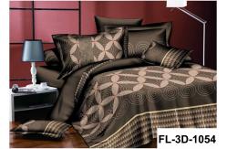 China 3D Disperse Printed Bedsheet Polyester Sheet Set supplier