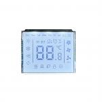 Customized TN LCD Segment Screen Transmissive White Backlight 4.5V 24PIN for sale