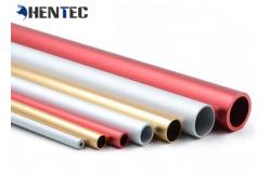 China Custom Standard Aluminum Profile Anodized Aluminum Pipe / Bar / Square Tube supplier