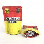 Gummy Mylar PE CMYK 180mic Herbal Stand Up Bag Offset Printing for sale