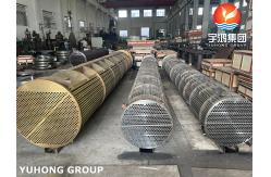 China Copper Alloy Steel  C12200 C70600 For Heat Exchanger Bundle With Tubesheet supplier