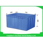 Recycle Industrial Plastic Containers , Standard Euro Stacking Boxes Eco-Friendly