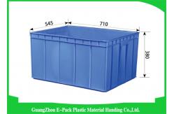 China Recycle Industrial Plastic Containers , Standard Euro Stacking Boxes Eco-Friendly supplier