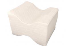 China Sciatic Nerve Pain Relief Memory Foam Knee Pillow , Sleeping Pillow Under Legs supplier