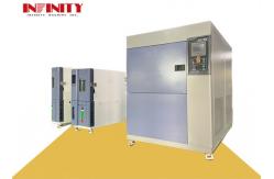 China Two Zones Programmable Alternating Thermal Shock Chamber -55C ～ 150C IE3180L supplier