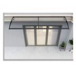 Wall Mounted Window Canopy with Temperature Variance Resistance and Aluminum Profile Frame