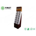 Offset Printing Cardboard Pop Displays Custom Made Varnish Coating