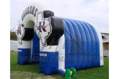 China inflatable knight  helmet tunnel /inflatable tunnel entrance for event sports supplier