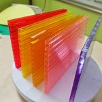 Red Polycarbonate Hollow Sheet For Lightweight And Impact-Resistant Needs