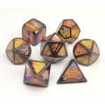 Handcraft Polyhedron Mini RPG Dice Zinc Alloy Material For Collection for sale