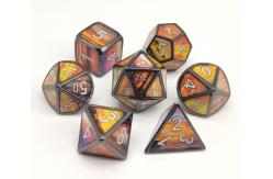China Handcraft Polyhedron Mini RPG Dice Zinc Alloy Material For Collection supplier