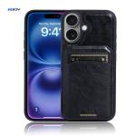 Magnet Pu Leather Phone Case With Magsafe Card Holder For IPhone Samsung for sale