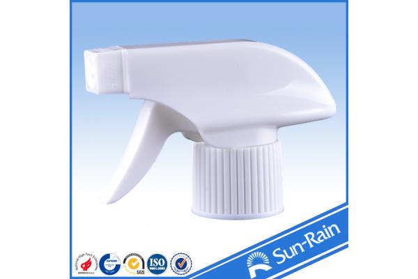 Full White Plastic Trigger Sprayer Pump , foaming trigger spray head