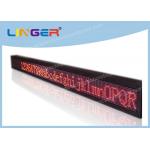 Super Brightness LED Scrolling Message Sign Easy Maintenance 17222dots/Sqm for sale