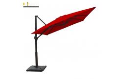 China Awning Polyester Fabric Outdoor Patio Umbrella Waterproof Sun Shade For Patio supplier