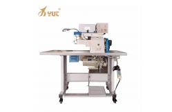 China 220v 50hz Semi Automatic Leather Edge Folding Machine With Gluing 1.1kw supplier