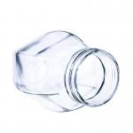Durable Portable 190ml 4oz 120ml 180ml Transparent Honey Glass Jar For Jam Hot Chili Sauce for sale