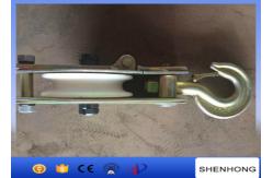China 10 - 150KN Cable Pulling Pulley Block , Aluminous Alloy And Nylon Sheave Hoisting Tackle supplier