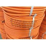 BS3212/2 Standard 5 / 16 Inch High Pressure Gas Hose , Lpg Gas Tube Orange Color for sale