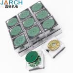 22# Silver Plated Copper Ultra Thin Pcb Pancake Slip Ring for sale