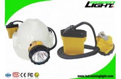 China IP68 25000lux LED Mining Lights Anti Explosive 348lum 10.4Ah SAMSUNG Battery supplier