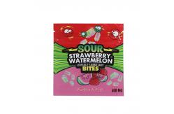 China Gummies Packaging Side Seal Bags With Digital Printing And Glossy Surface Handling supplier