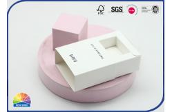 China C1S Recycled Paper Sliding Drawer Box 2 Pieces Custom Black Logo supplier