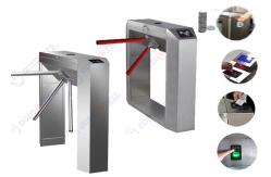 China RFID reader access control Tripod Turnstile Gate stainless steel turnstile supplier