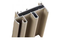 China 6063 T5 0.8mm Beige Powder Coated Aluminium Extrusions supplier