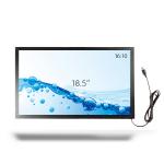 Smart Interactive DIY IR Touch Frame Panel Overlay 18.5 Inch Black for sale