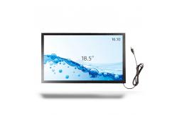 China Smart Interactive DIY IR Touch Frame Panel Overlay 18.5 Inch Black supplier