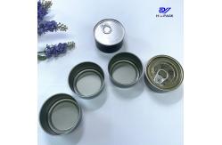 China D65x34mm 80g Empty Tinplate Can Packed Pet Food Can Without PBA supplier