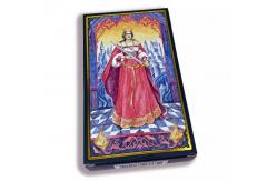 China Customized Gold Foil 350gsm Coated Paper Tarot Cards 70x120mm With Tuck Box supplier