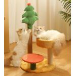 Cat Bed Christmas Tree With Hammock And Hang Ball For Cats And Kittens for sale