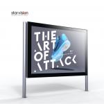 Pole Mount 1500mm Stand City light Boards For Street Advertising for sale