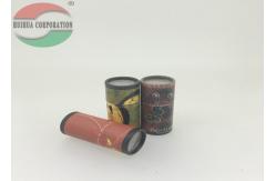 China Customized Clear Plastic Window Top Paper Tube Packing Matchbox CMYK Printed supplier