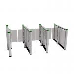 TCP/IP/R485 Communication Outdoor Turnstile Security Gate with Card Reader and Ticket Scanner for sale